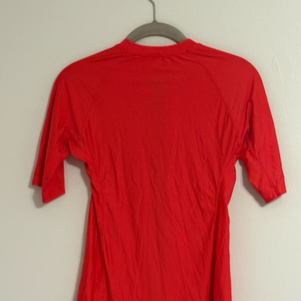 Women's Red Swim Top